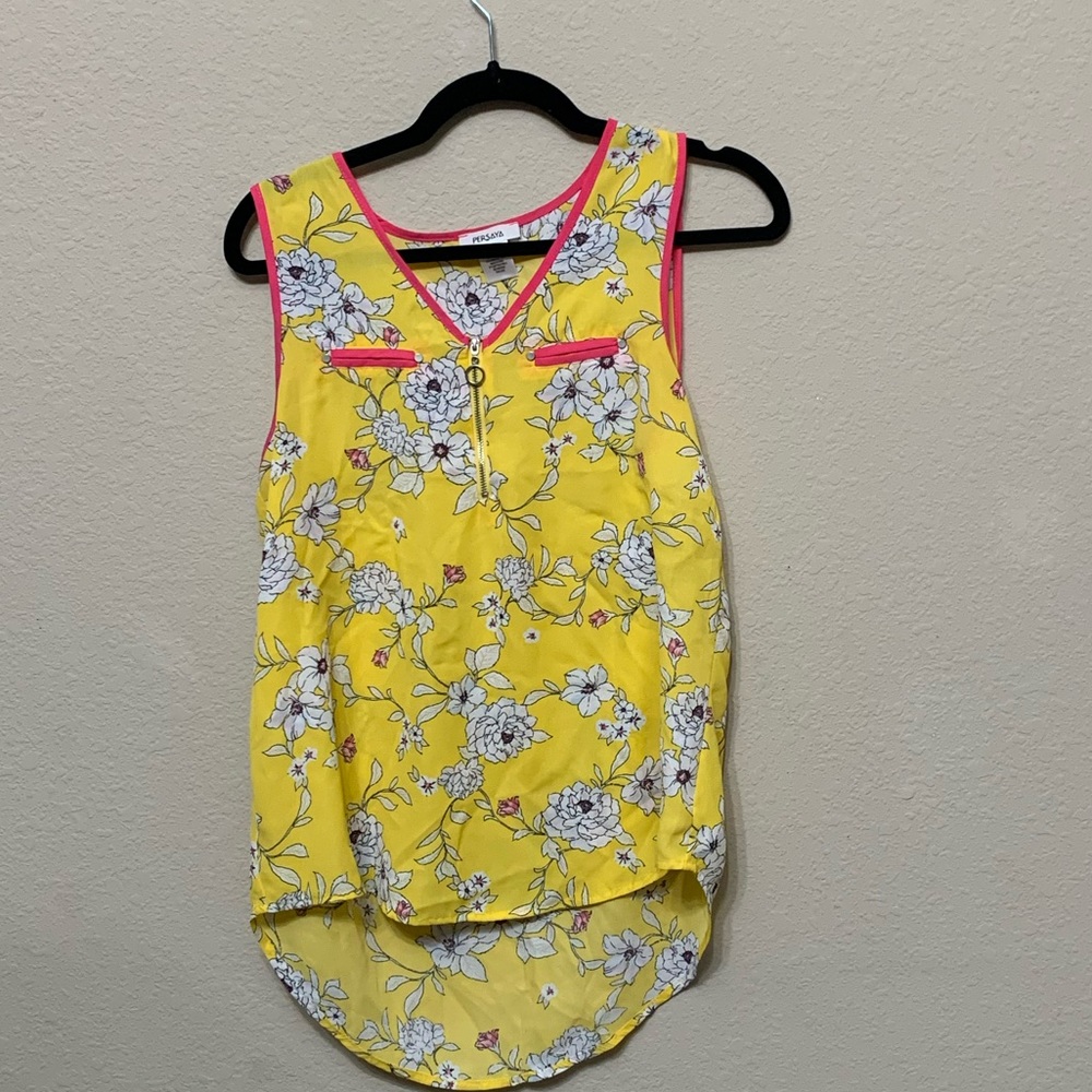 Floral spring top